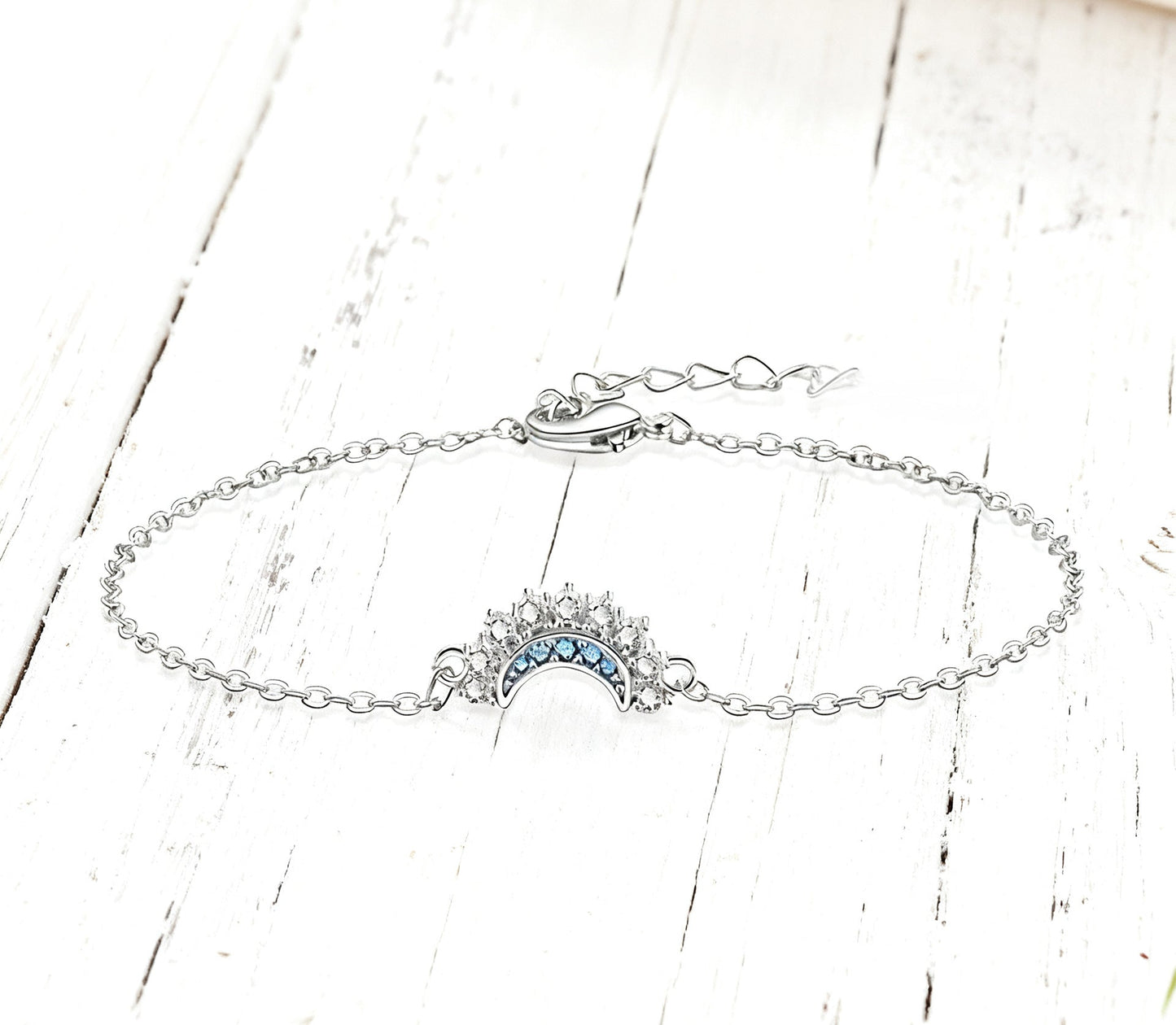 2-delars set – staplade armband med motiv av solen och månen som lyser tillsammans📿