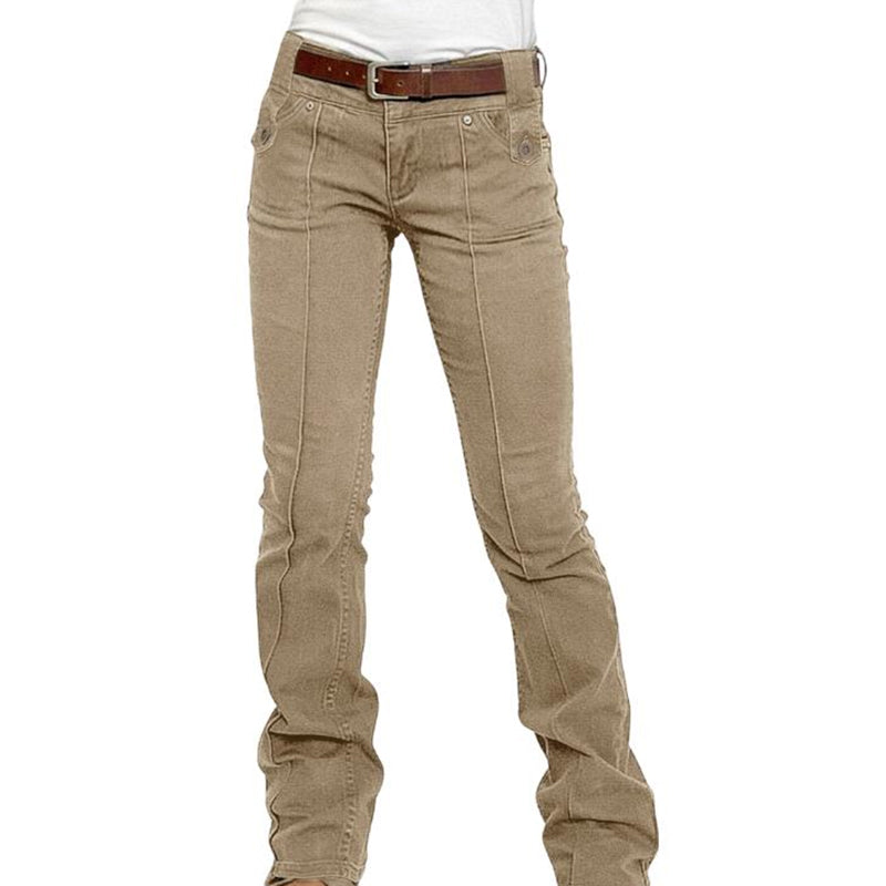 Snygga stretchjeans i slim fit för damer
