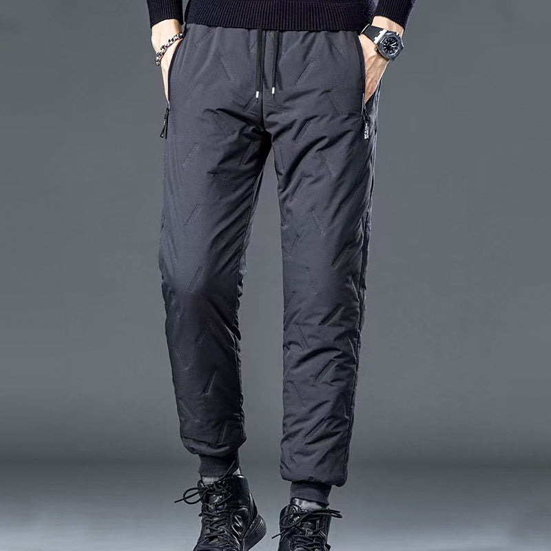 👖✨ Unisex Vind- & Vattentäta Termobyxor - Foder av Fleece med Värmande Isolering för Externa Aktivitetet 🏔️❄️