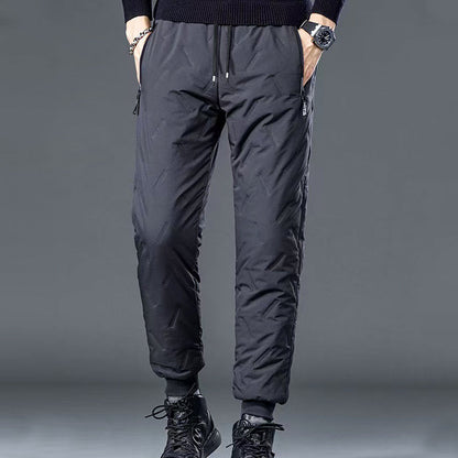 👖✨ Unisex Vind- & Vattentäta Termobyxor - Foder av Fleece med Värmande Isolering för Externa Aktivitetet 🏔️❄️