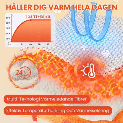👖✨ Unisex Vind- & Vattentäta Termobyxor - Foder av Fleece med Värmande Isolering för Externa Aktivitetet 🏔️❄️