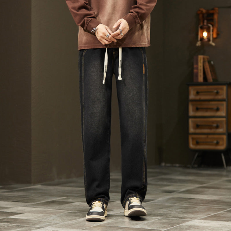 📢Männs lockra raka jeans👖💥