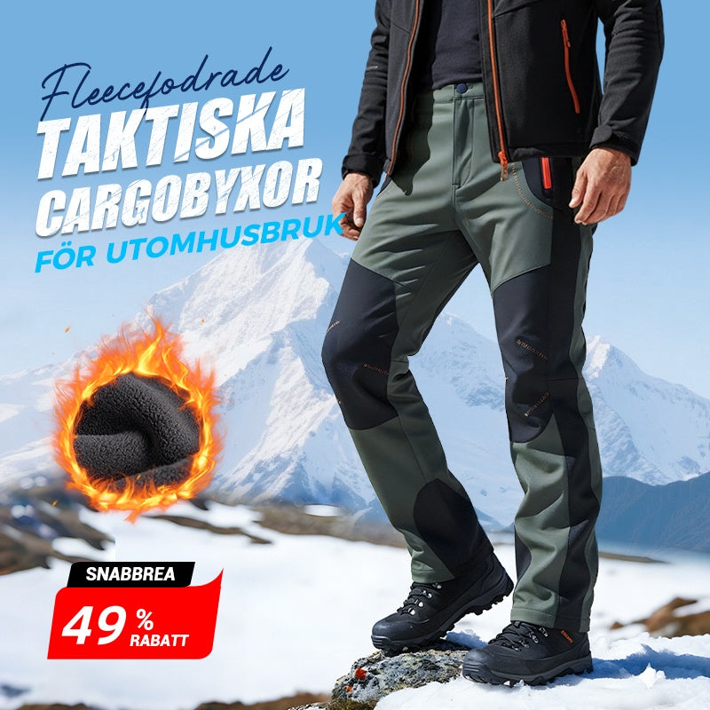 Vandringsbyxor 2026 ✨UPPGRADERING✨ 🥾 | Varma, stretchiga, vattentäta 🛡️ | ÖVERLÄGSEN kvalitet jämfört med konkurrenterna 💪