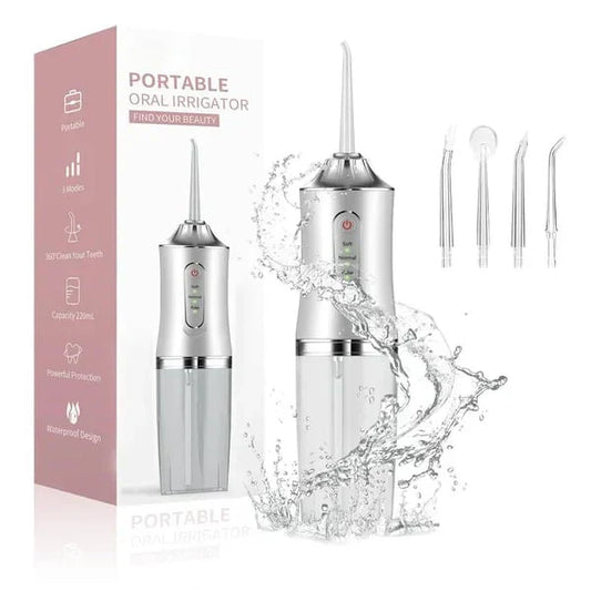 🔥🎁Nyhet 50 % RABATT🔥🦷Portabel Munsköljare och Vattenflosser