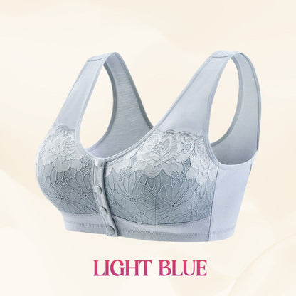 ⏳50 % rabatt under en begränsad tid⏰Bekväm trådlös formande behå med knäppning framtill👙