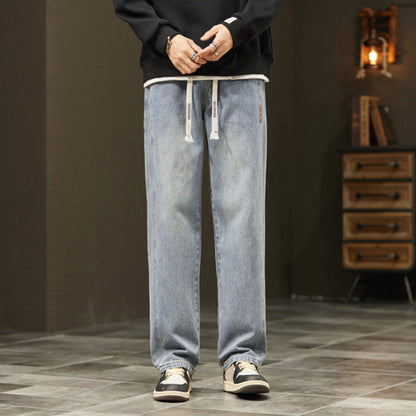 📢Männs lockra raka jeans👖💥
