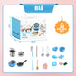 👧🏻 55% REA NU! 🎁 Mini-Köksleksak 22-delars Set - Äkta Ljud & Belysning, Perfekt Present för Barns Kreativa Lek 🍳✨