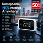 📶 50% RABATT NU! Mobil hotspot med full WiFi-täckning – inget SIM-kort, inga roamingavgifter, internet överallt 🌍📱