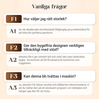 【✨1 + 1 gratis - 2 st】Bekväm lyftande behå i ren bomull utan knappar