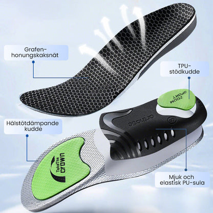 Stötdämpande Innersulor för Män och Kvinnor 🏃‍♂️👟✨