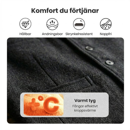 Slim Fit-väst för män, casual business