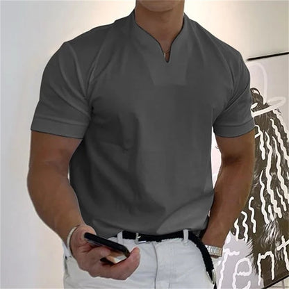 🔥2025 Gentlemans business kortärmad fitness-T-shirt🔥