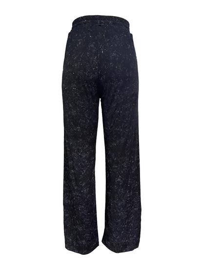 💖SISTA DAGEN REA 50% RABATT🥰Dambyxor med paljetter och elastisk midja