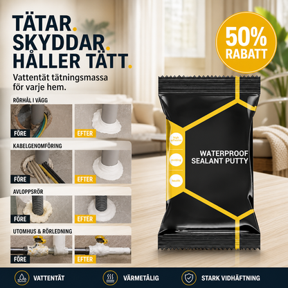 🛒Blixtrea: 33.25kr /förpackning!! 🧱 Vattentät tätningsspackel – Flexibel, Väderbeständig & Lättapplicerad – Perfekt för Tak, Badrum, Terrass & Fogreparationer 🌿