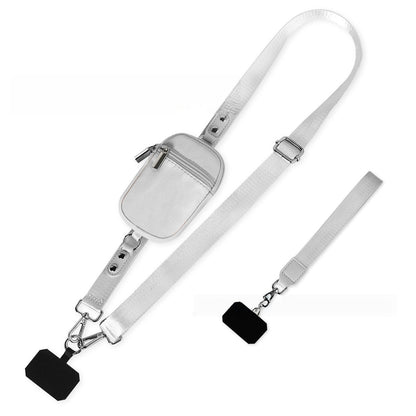 ❣️REA 50 % RABATT📱Crossbody-väska med telefonrem i stora storlekar – justerbar längd, unisexmodell som passar både män och kvinnor i stora storlekar🎒