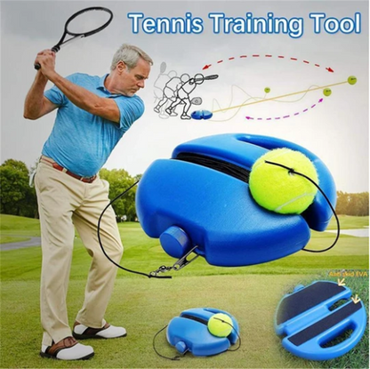 🎾 50% RABATT NU! Tennisbollsträningsbasbord – solo tennis trainer – träna volleyer och svingar när som helst, var som helst – ingen partner behövs 🏸✨