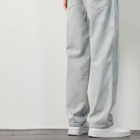 📢Männs lockra raka jeans👖💥