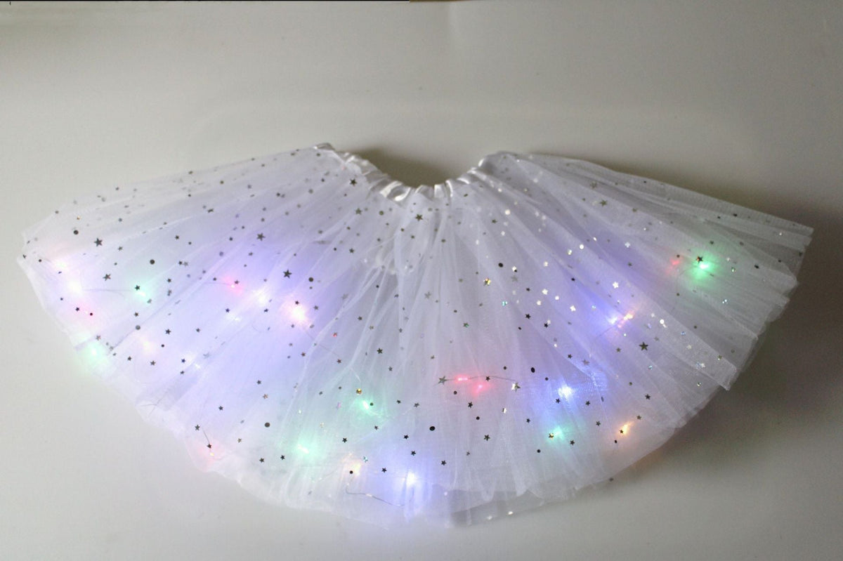 Magisk och lysande LED tutu-kjol
