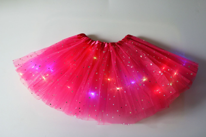 Magisk och lysande LED tutu-kjol