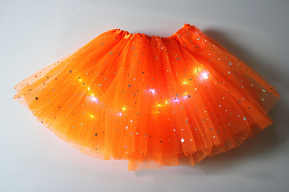Magisk och lysande LED tutu-kjol