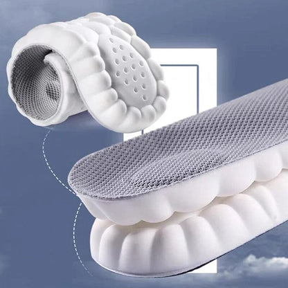 🦶👟4D Shoe Cloud-inläggssulor för män och kvinnor, mjuka ortopediska inläggssulor av minnesskum, sportinläggssulor🚶‍♂️✨