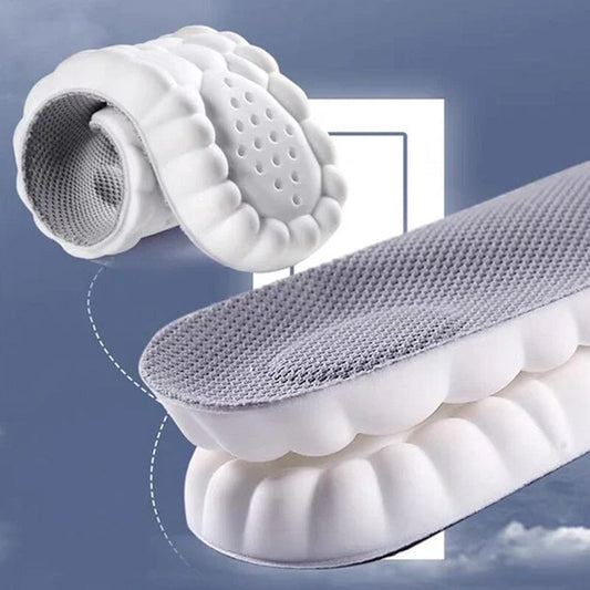 🦶👟4D Shoe Cloud-inläggssulor för män och kvinnor, mjuka ortopediska inläggssulor av minnesskum, sportinläggssulor🚶‍♂️✨