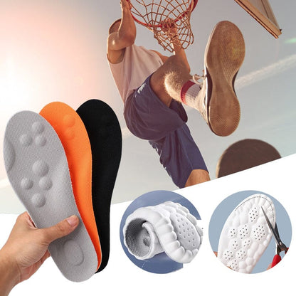 🦶👟4D Shoe Cloud-inläggssulor för män och kvinnor, mjuka ortopediska inläggssulor av minnesskum, sportinläggssulor🚶‍♂️✨