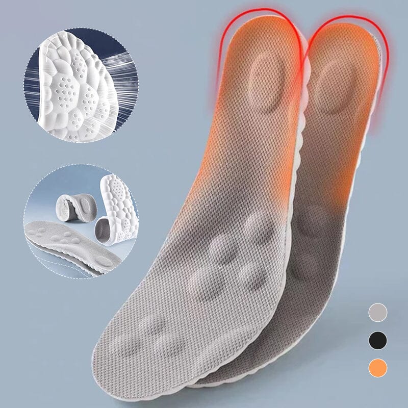🦶👟4D Shoe Cloud-inläggssulor för män och kvinnor, mjuka ortopediska inläggssulor av minnesskum, sportinläggssulor🚶‍♂️✨