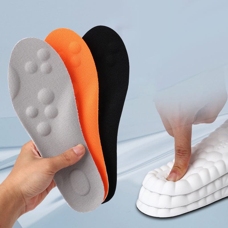 🦶👟4D Shoe Cloud-inläggssulor för män och kvinnor, mjuka ortopediska inläggssulor av minnesskum, sportinläggssulor🚶‍♂️✨