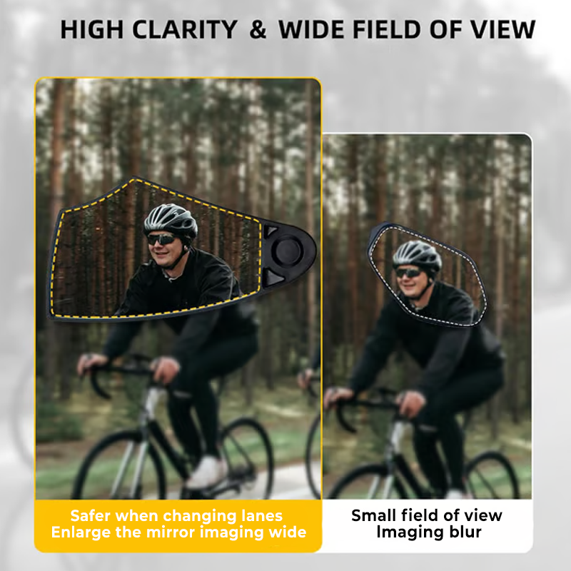 360° Justerbar Backspegel för Cykelstyre