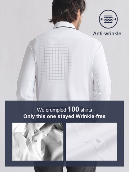 👑TriProof Stretch strykfria skjortor för män