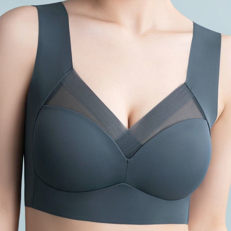 🛍️ 50% RABATT NU! ✨ Sexig Push Up Trådlös Behå - Sömlös Stöd med Lyft för Bekväm Komfort och Självförtroende 🌸💫