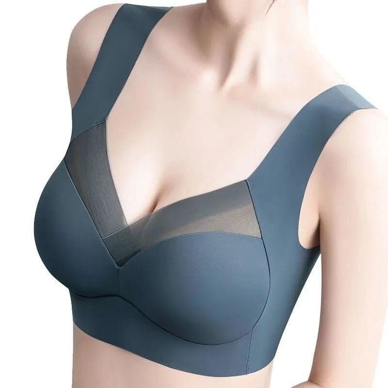 🛍️ 50% RABATT NU! ✨ Sexig Push Up Trådlös Behå - Sömlös Stöd med Lyft för Bekväm Komfort och Självförtroende 🌸💫