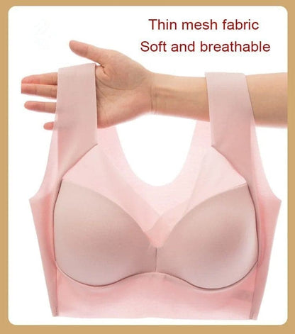 🛍️ 50% RABATT NU! ✨ Sexig Push Up Trådlös Behå - Sömlös Stöd med Lyft för Bekväm Komfort och Självförtroende 🌸💫