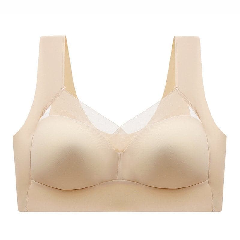 🛍️ 50% RABATT NU! ✨ Sexig Push Up Trådlös Behå - Sömlös Stöd med Lyft för Bekväm Komfort och Självförtroende 🌸💫