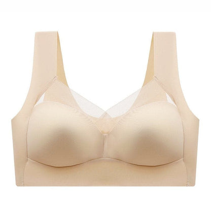 🛍️ 50% RABATT NU! ✨ Sexig Push Up Trådlös Behå - Sömlös Stöd med Lyft för Bekväm Komfort och Självförtroende 🌸💫