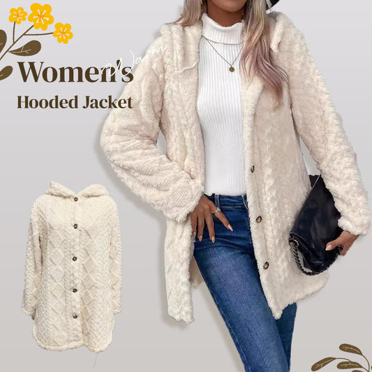 Huvtröja för damer – Mjuk och elegant stickad tröja🧥