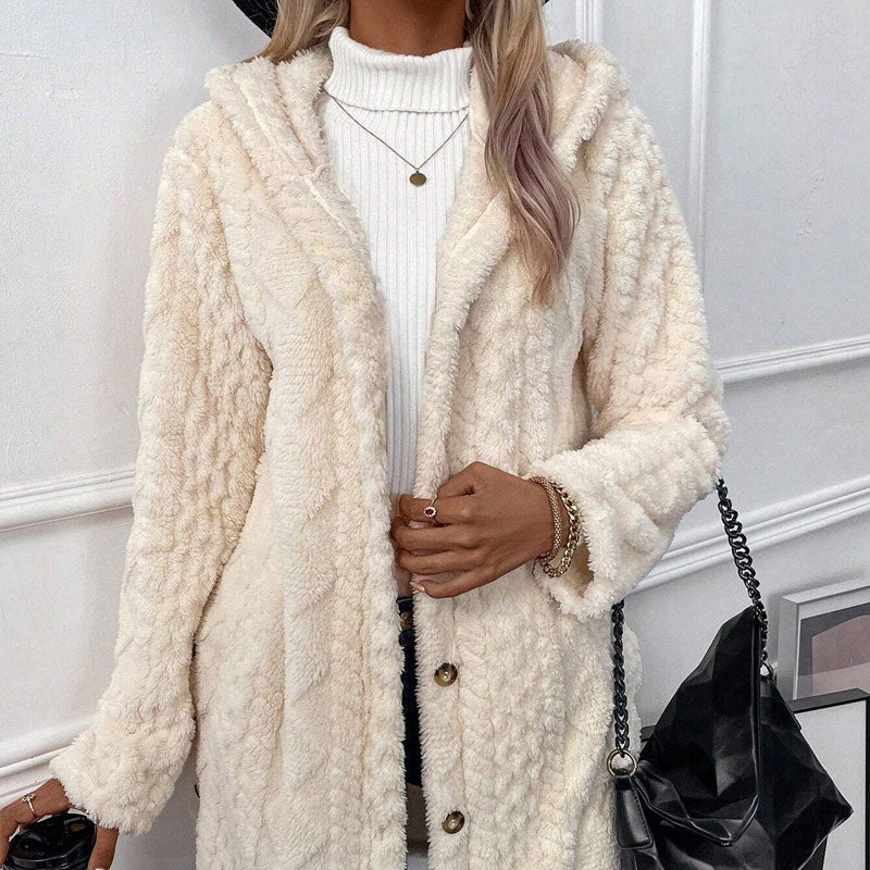 Huvtröja för damer – Mjuk och elegant stickad tröja🧥