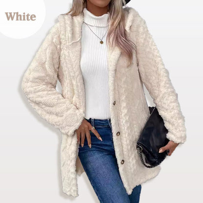 Huvtröja för damer – Mjuk och elegant stickad tröja🧥