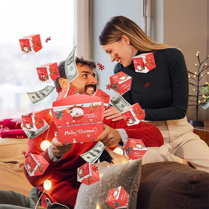 🎄 Julklapp: Pop-Up Presentask med Pengar– Ge bort en magisk överraskning!