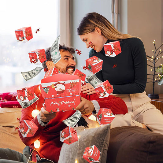 🎄 Julklapp: Pop-Up Presentask med Pengar– Ge bort en magisk överraskning!