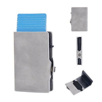 💳 60% RABATT! 🎉 Pop-up Korthållare – Anti-Avmagnetisering, RFID-blockering & Kompakt 📦