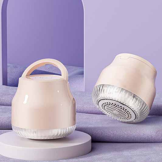 Elektrisk tygborttagare med 6 blad och handtag