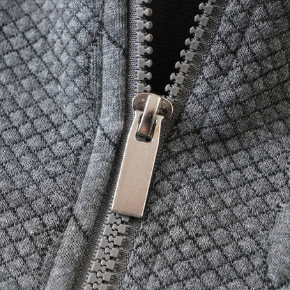 🔥Nyheter-Herrtröja med halv dragkedja i kabelstickad stil🎁Köp 2 och få fri frakt