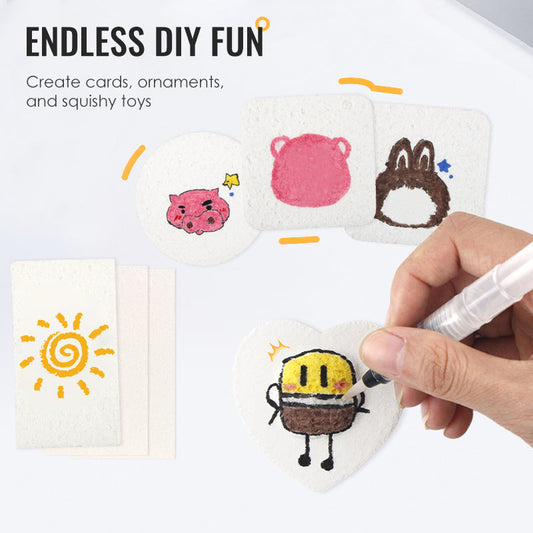 💥Begränsad tid 50% rabatt💥 Fantastiskt 3D-skumtexturmålningsset