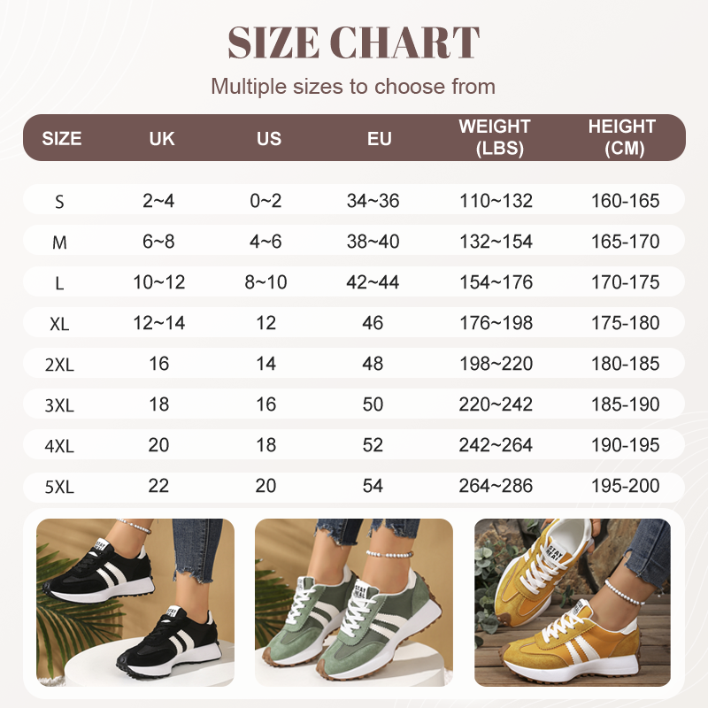 👟💥 50% RABATT! | Låga Casualskor för Damer – 4cm Plattform, Retrodesign & Halksäker!