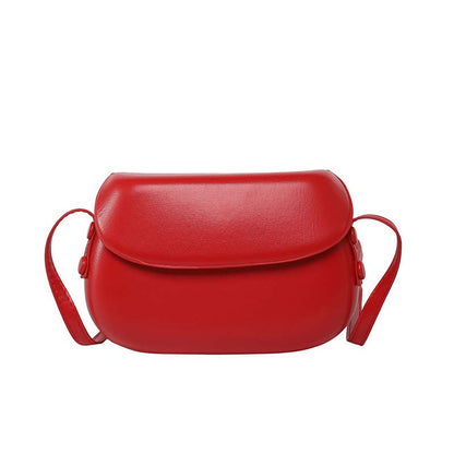 Minimalistisk crossbody-väska i PU-läder