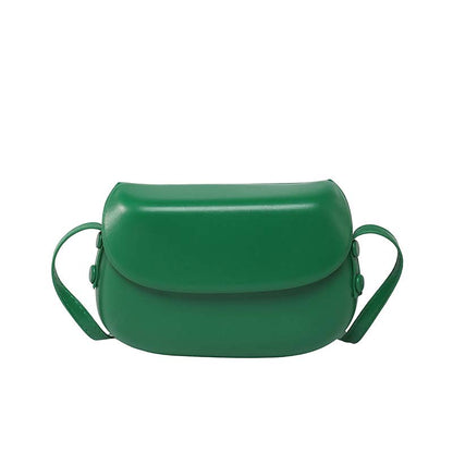 Minimalistisk crossbody-väska i PU-läder