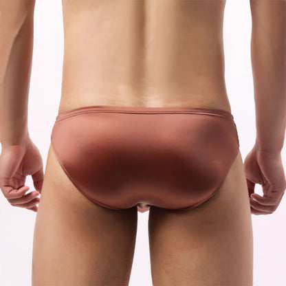 Sexiga briefs med låg midja och konturerad ficka för män