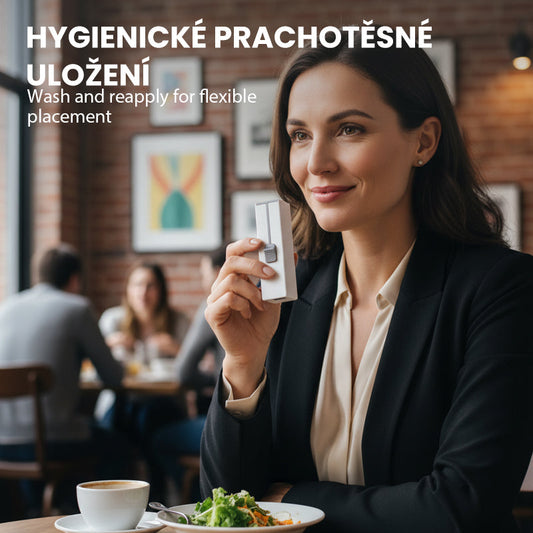 Engångsflosspinnar Bärbar automatisk flossdispenser